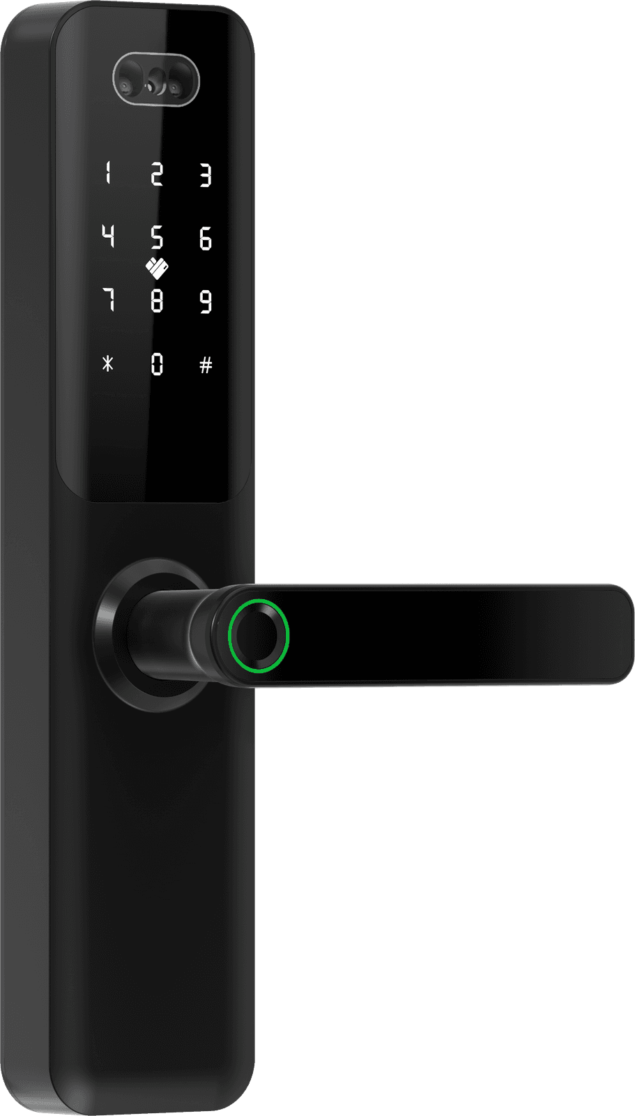 LOK1002FVPP front panel with camera and keypad