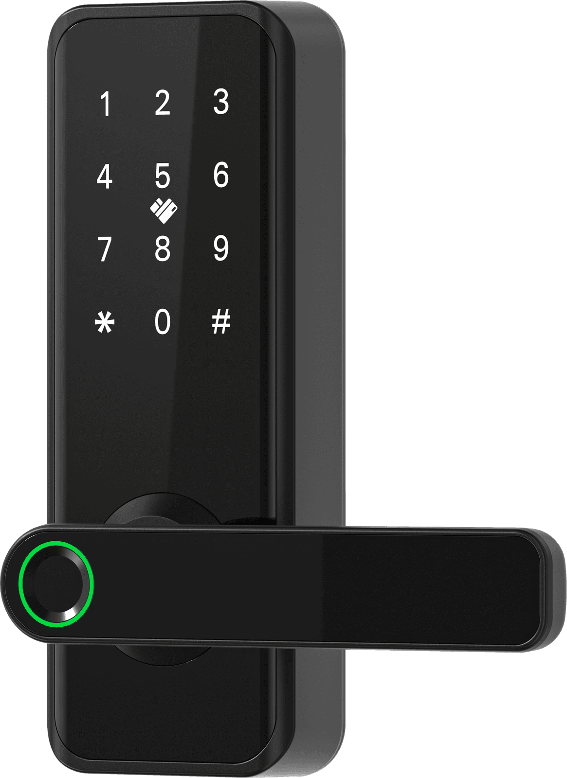 LOK1015P front panel, black